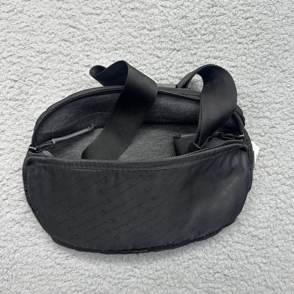 Champion CH1033-020 Prime Bag Slingpack Fanny Pack Dark Grey Felt Patch OSFA